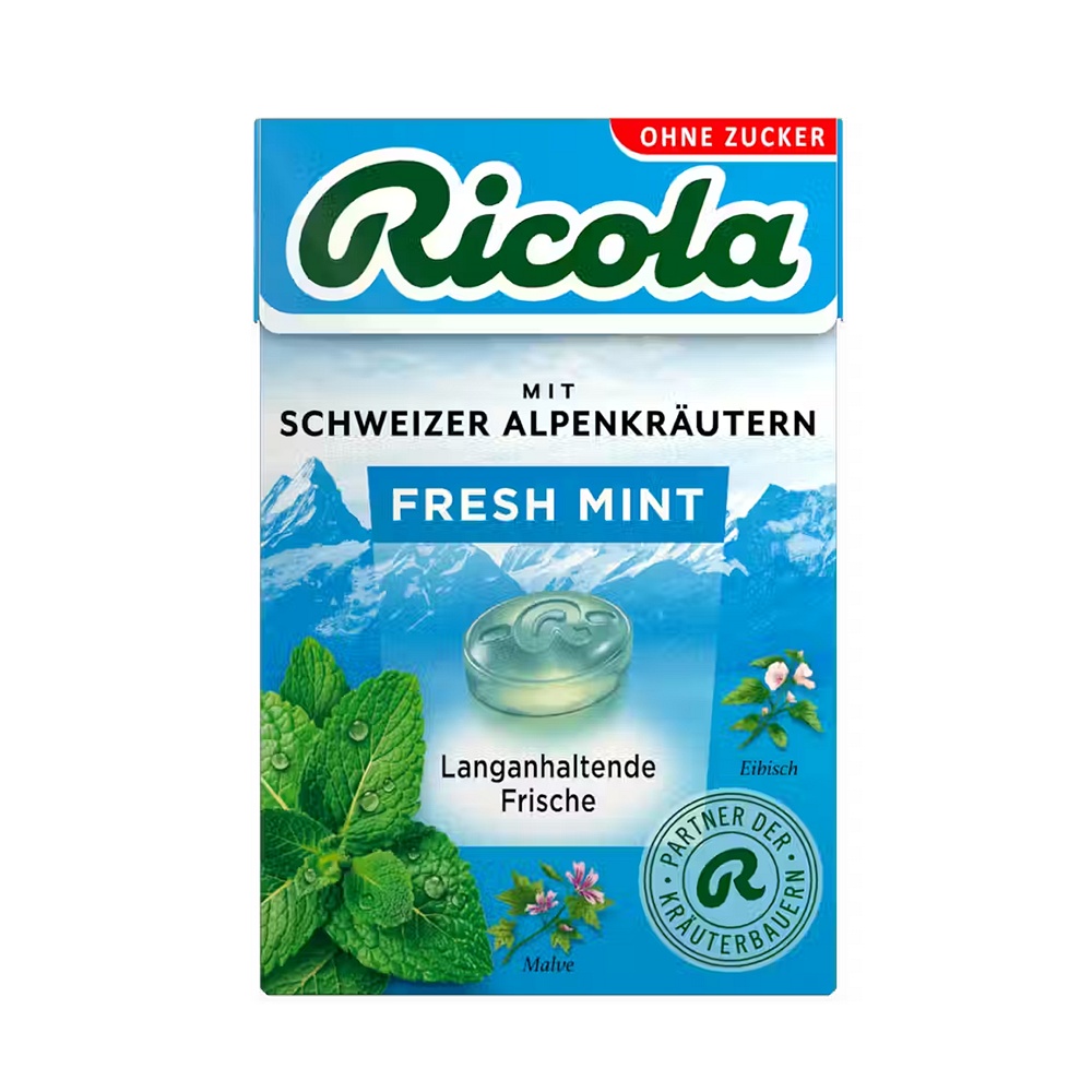 RICOLA o.Z.Box Fresh Mint Bonbons - 50g