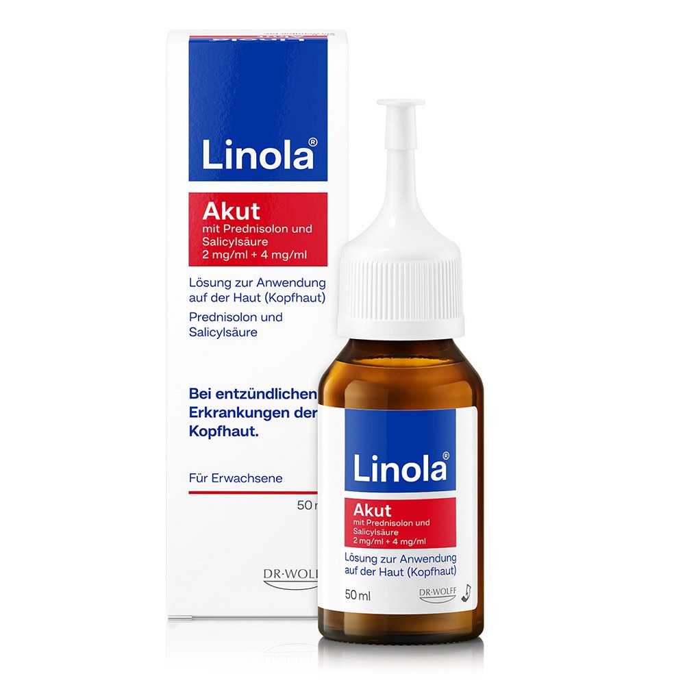 LINOLA Akut m.Predn.+Salicyls.2+4 mg/ml Lsg.Kopfh. - 50ml