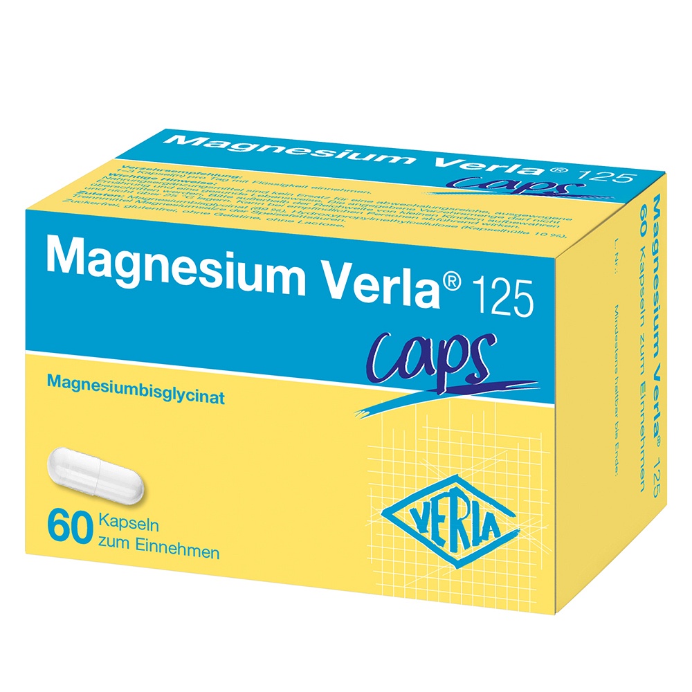 MAGNESIUM VERLA 125 Caps - 60Stk