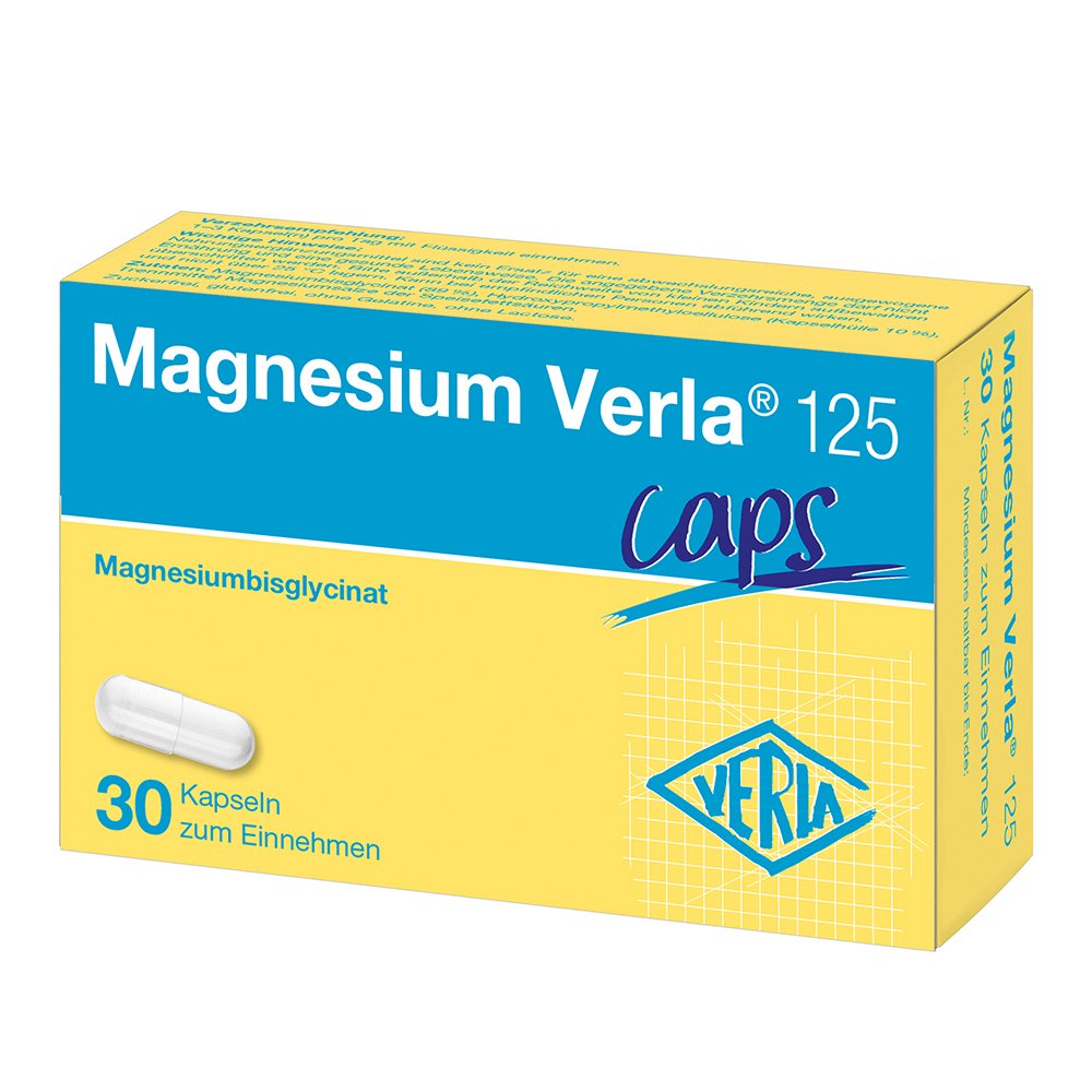 MAGNESIUM VERLA 125 Caps - 30Stk