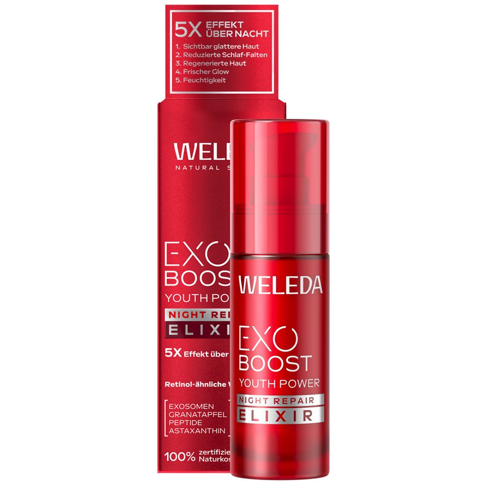 WELEDA Exo Boost Youth Power Night Rep.Eli.Granata - 30ml