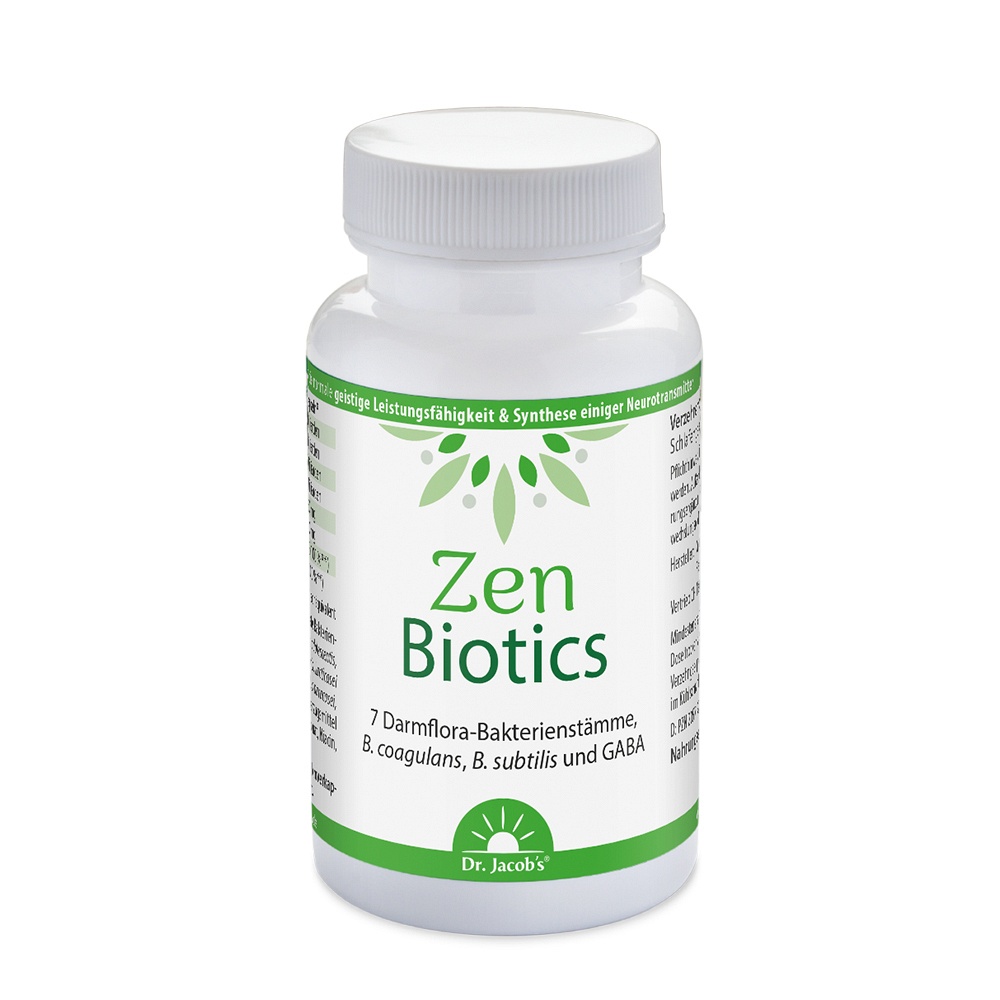 ZEN BIOTICS Darmflora-Bakterien+GABA Dr.Jacob\'s - 60Stk