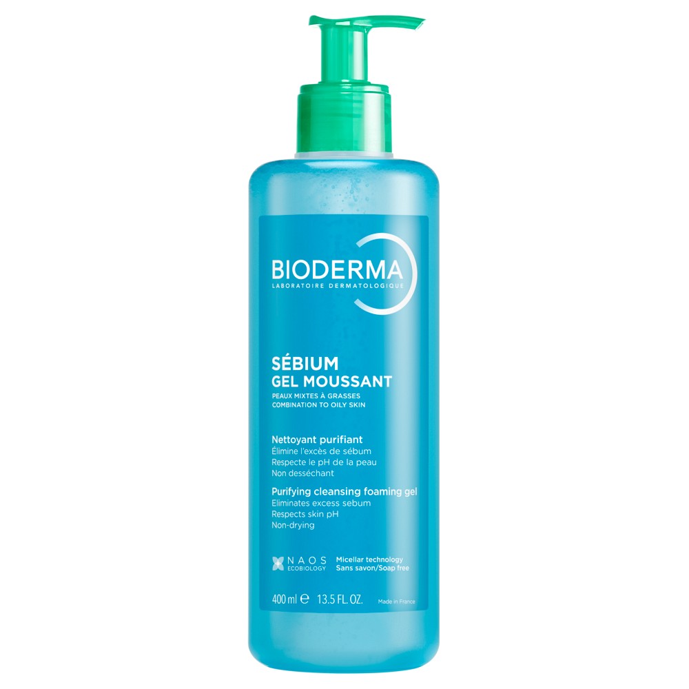 BIODERMA Sebium Gel Moussant Reinigungsgel - 400ml