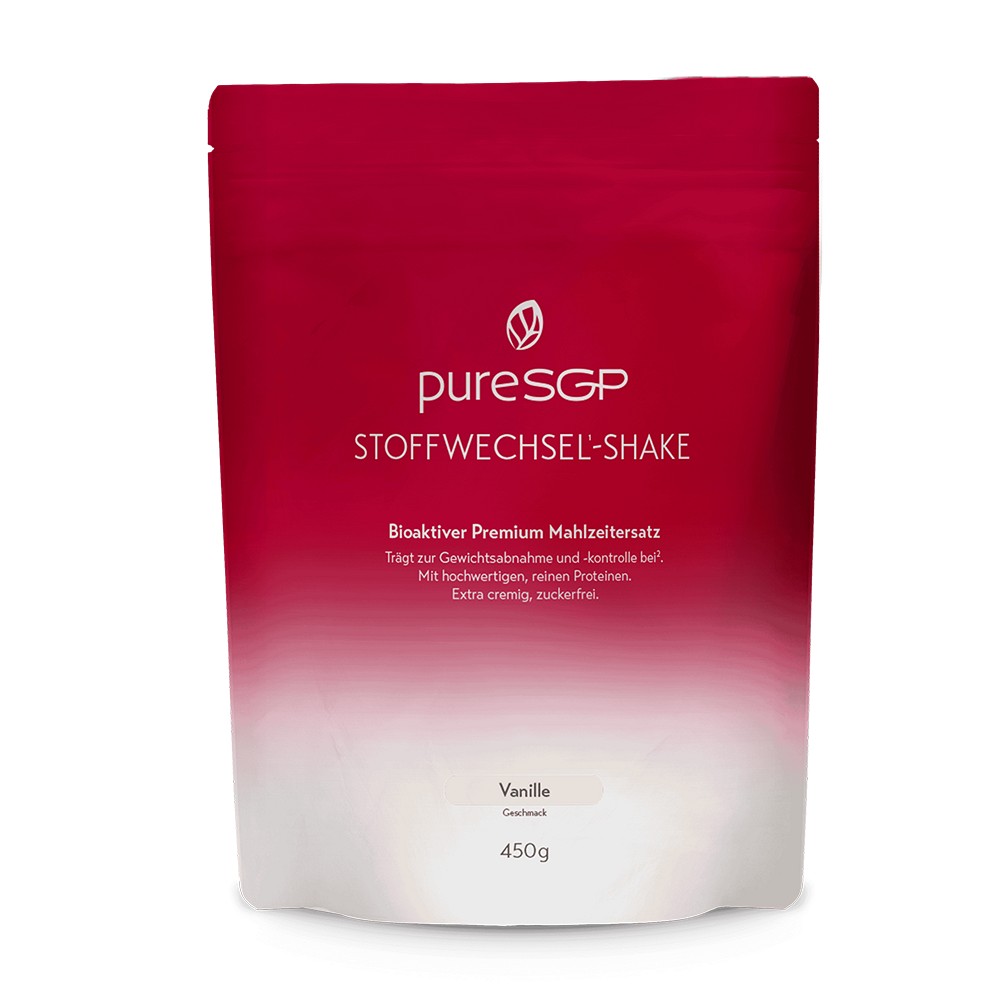 PURESGP Stoffwechsel-Shake Pulver Vanille - 450g