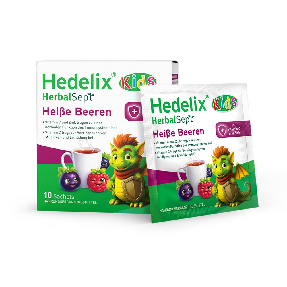 HEDELIX HerbalSept Heißgetränk heiße Beeren KIDS - 10X10g