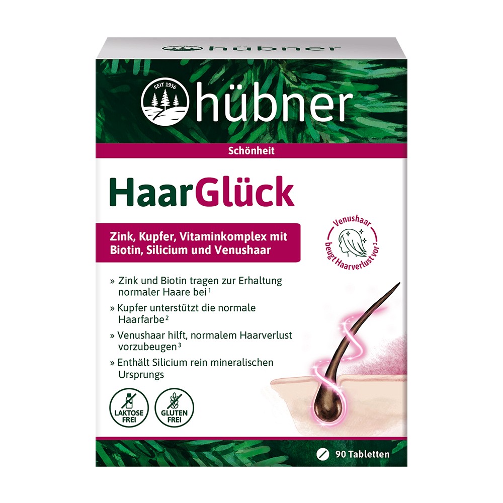 HÜBNER HaarGlück Tabletten - 90Stk