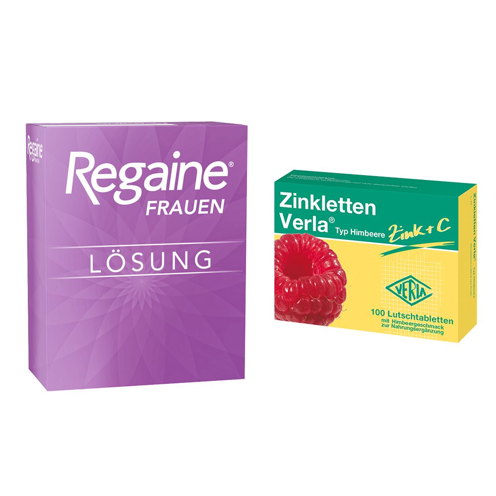 Regaine Frauen + Zinkletten Verla Himbeere - 1Stk - Unsere Setangebote