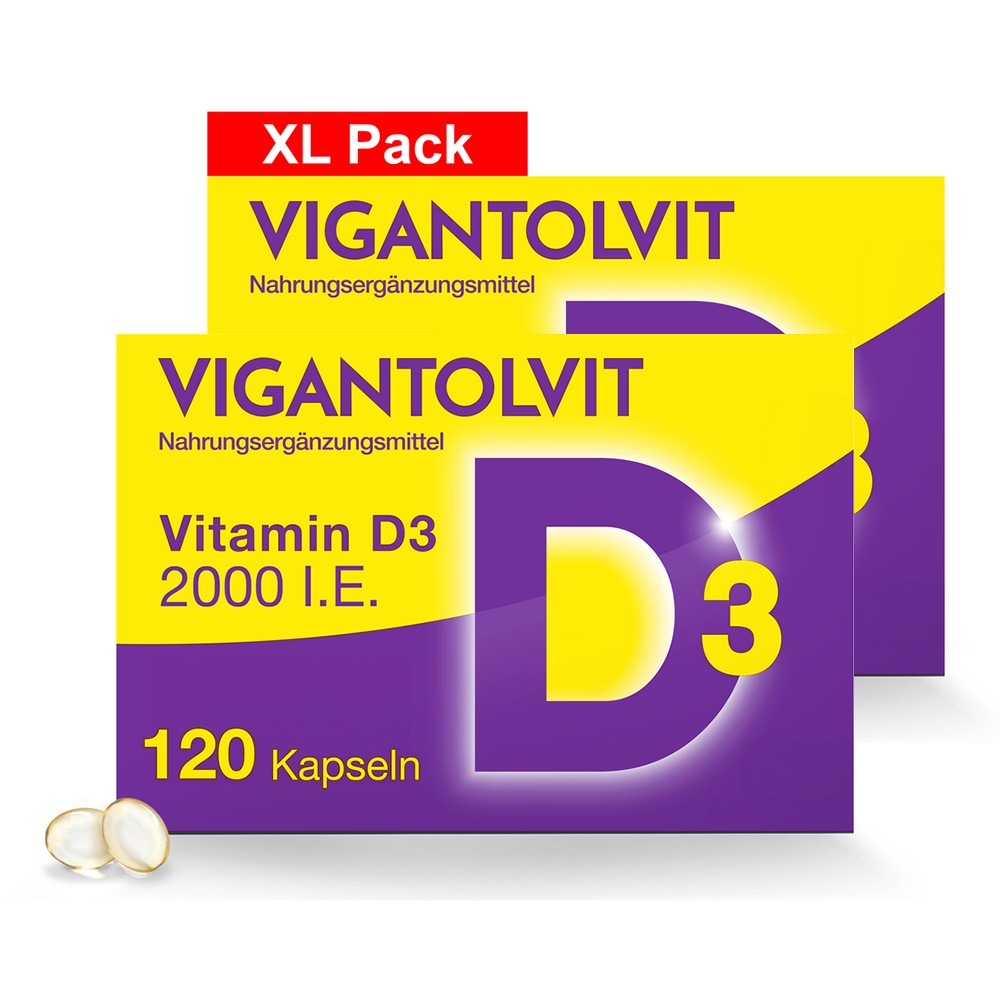 Vigantolvit 2000I.E. VitD3 - Doppelpack - 2X120Stk - SET-Angebote