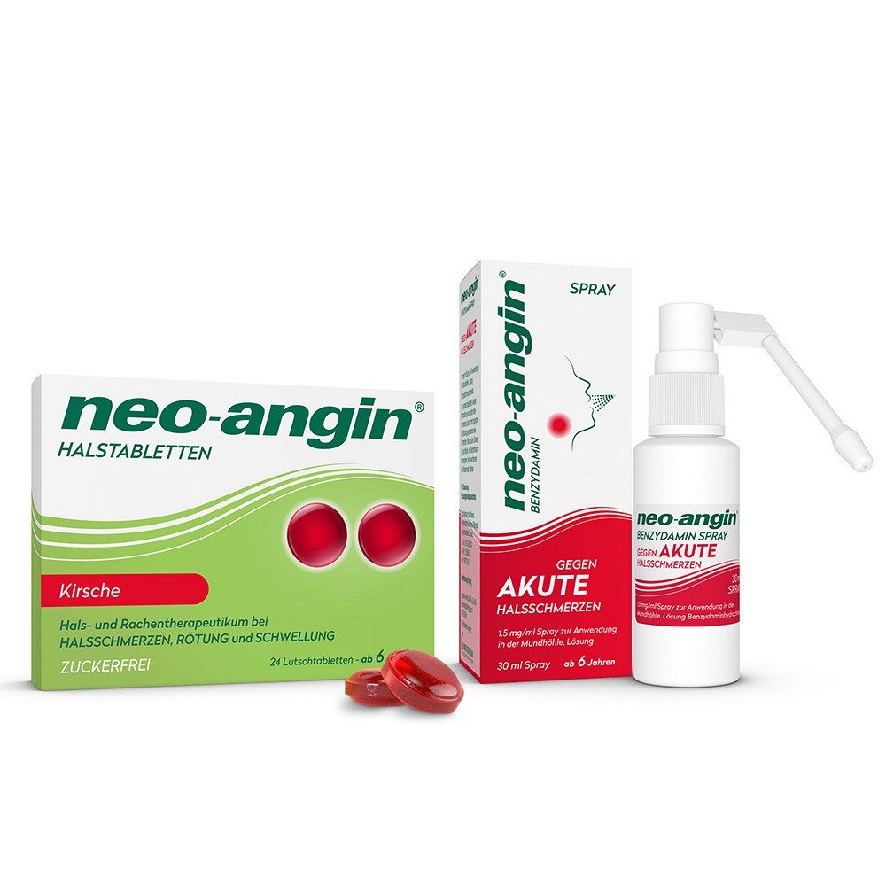 Neo Angin Halstabletten ZF + NA Benzydamin Hals - SETStk - SET-Angebote