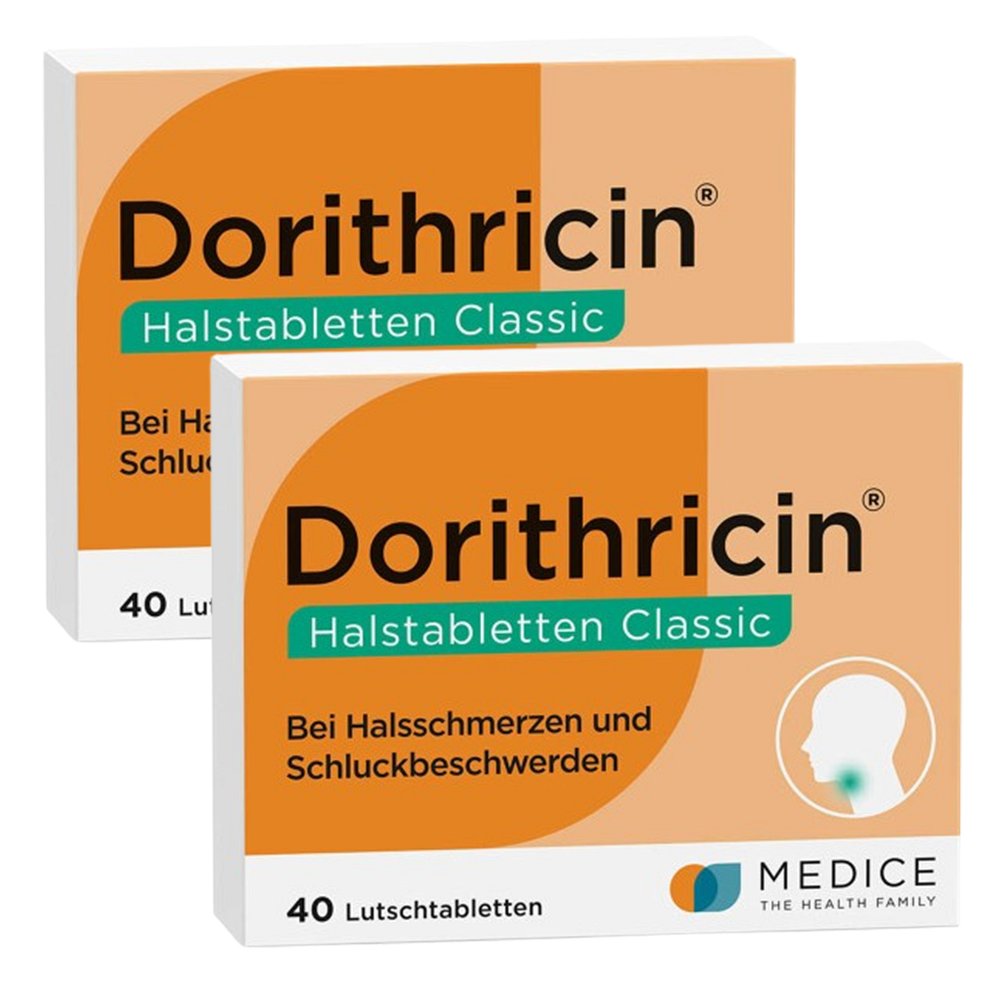 DORITHRICIN HALSTABL CLASS - DOPPELPACK - 2X40Stk - SET-Angebote