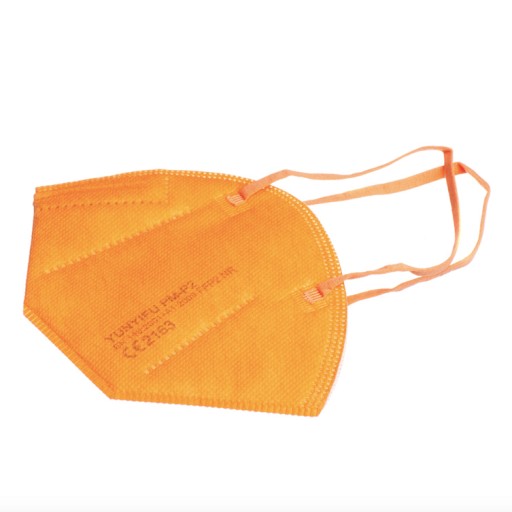 FFP2 - MASKE ORANGE - 10Stk - Mundschutz