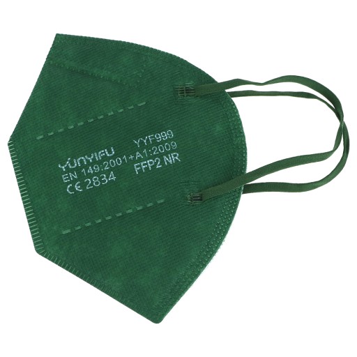 FFP2 - MASKE DUNKELGRÜN - 10Stk - FFP2-Masken