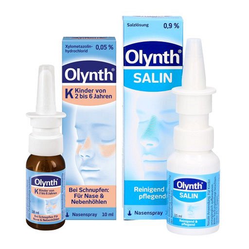 OLYNTH SALIN + OLYNTH NASENSPRAY SET F.KINDER - 2+10ml - Unsere Setangebote