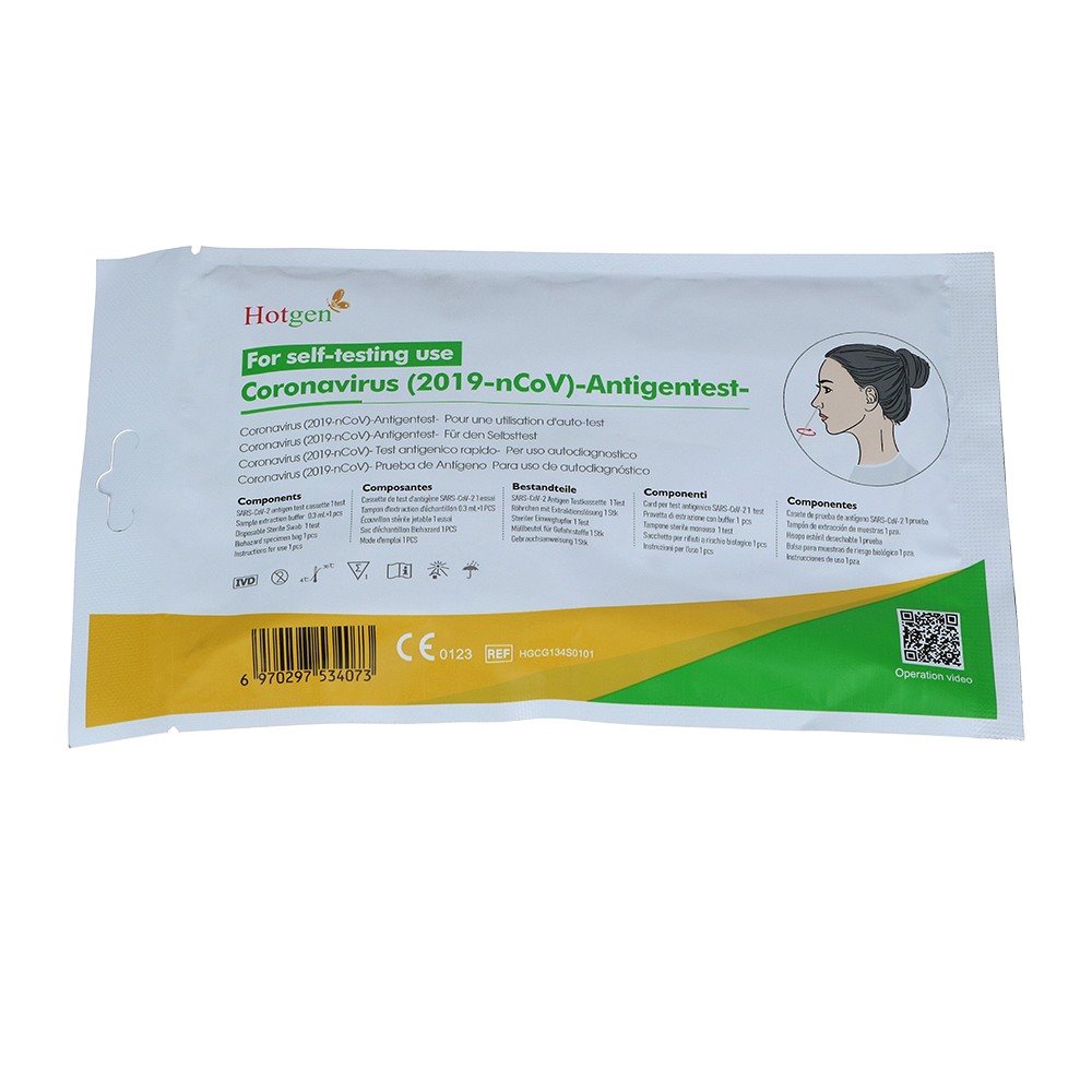 HOTGEN NASAL LAIENTEST - 1Stk - Schnelltest für Zuhause
