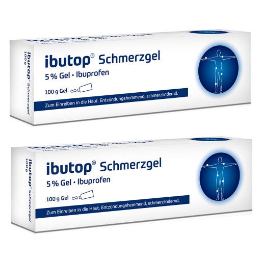 IBUTOP SCHMERZGEL - DOPPELPACK - 2X100g - Haus- & Reiseapotheke