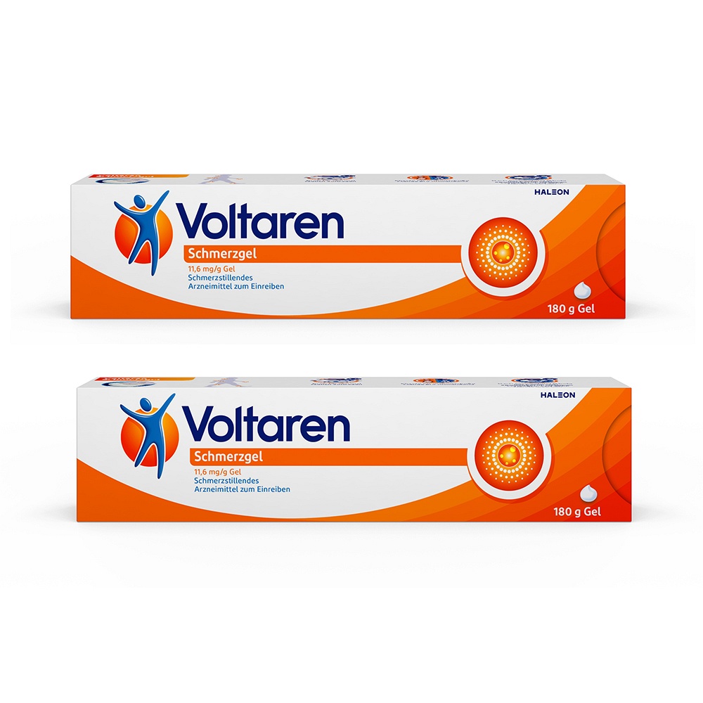 VOLTAREN SCHMERZGEL 11,6 MG/G 2X180G DOPPELPACK - 2X180g - Unsere Setangebote