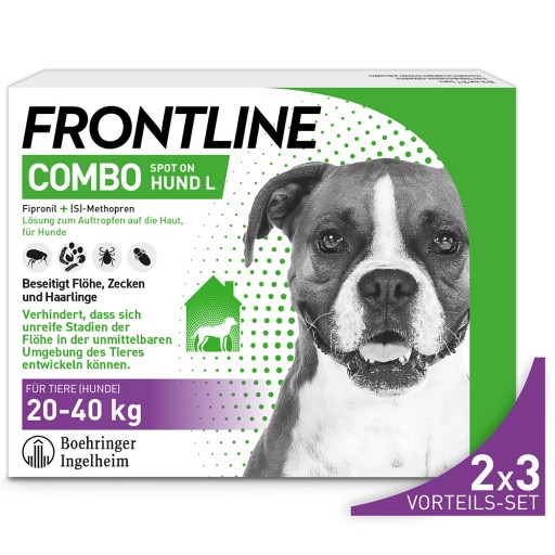 FRONTLINE COMBO SPO HUND L - DOPPELPACK - 2X3Stk - SET-Angebote