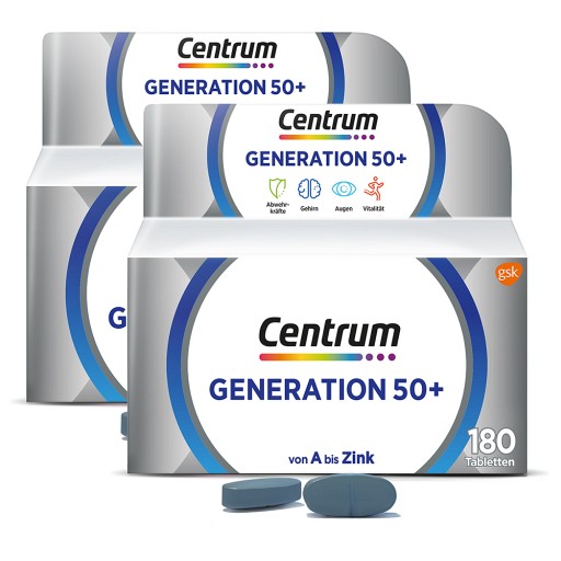 CENTRUM GENERATION 50+ - DOPPELPACK - 2X180Stk - Unsere Setangebote