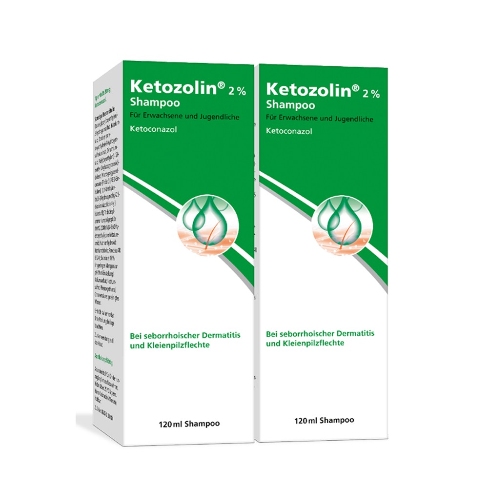 KETOZOLIN 2% - DOPPELPACK - 240ml - Unsere Setangebote