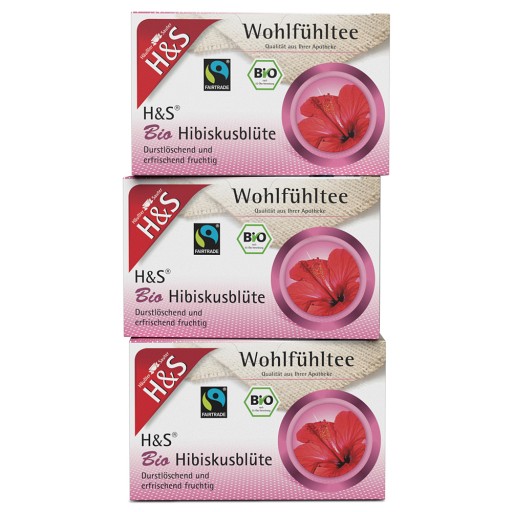 H&S BIO HIBISKUSBLUETE - 3ER - 60X1.75g - SET-Angebote
