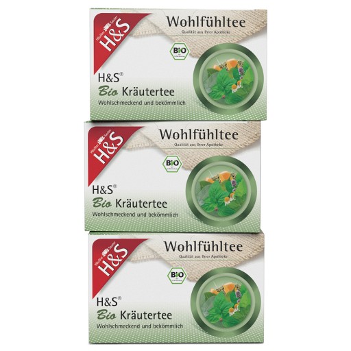 H&S BIO KRAEUTERTEE - 3ER - 60X1.5g - Unsere Setangebote