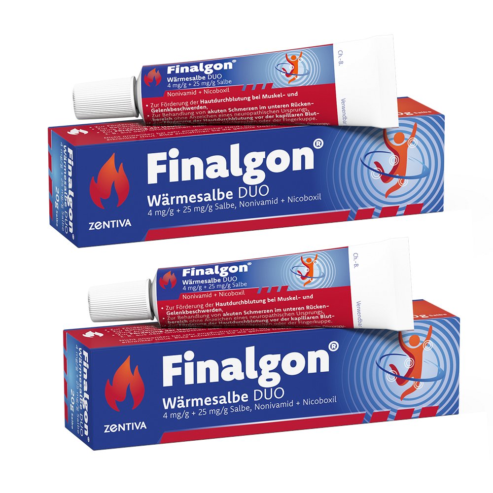 FINALGON WAERMESALBE DUO - 2X20ST. - 2X20g - SET-Angebote