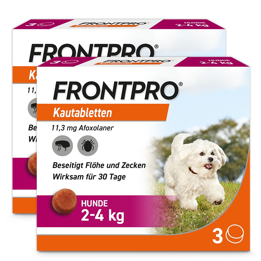 FRONTPRO CHEW HUNDE XS VET - Doppelpack - 2X3Stk - SET-Angebote