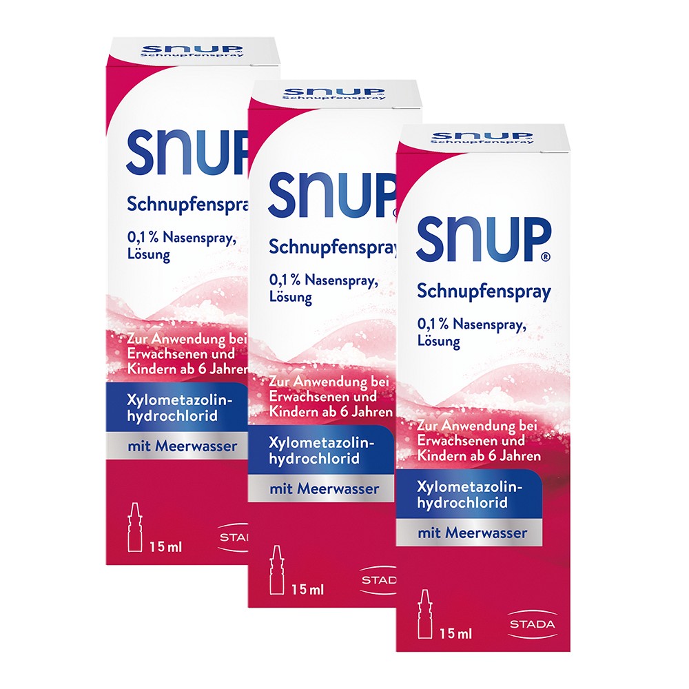 SNUP SCHNUPFENSPRAY 0.1% - 3ER PACK - 3X15ml - SET-Angebote