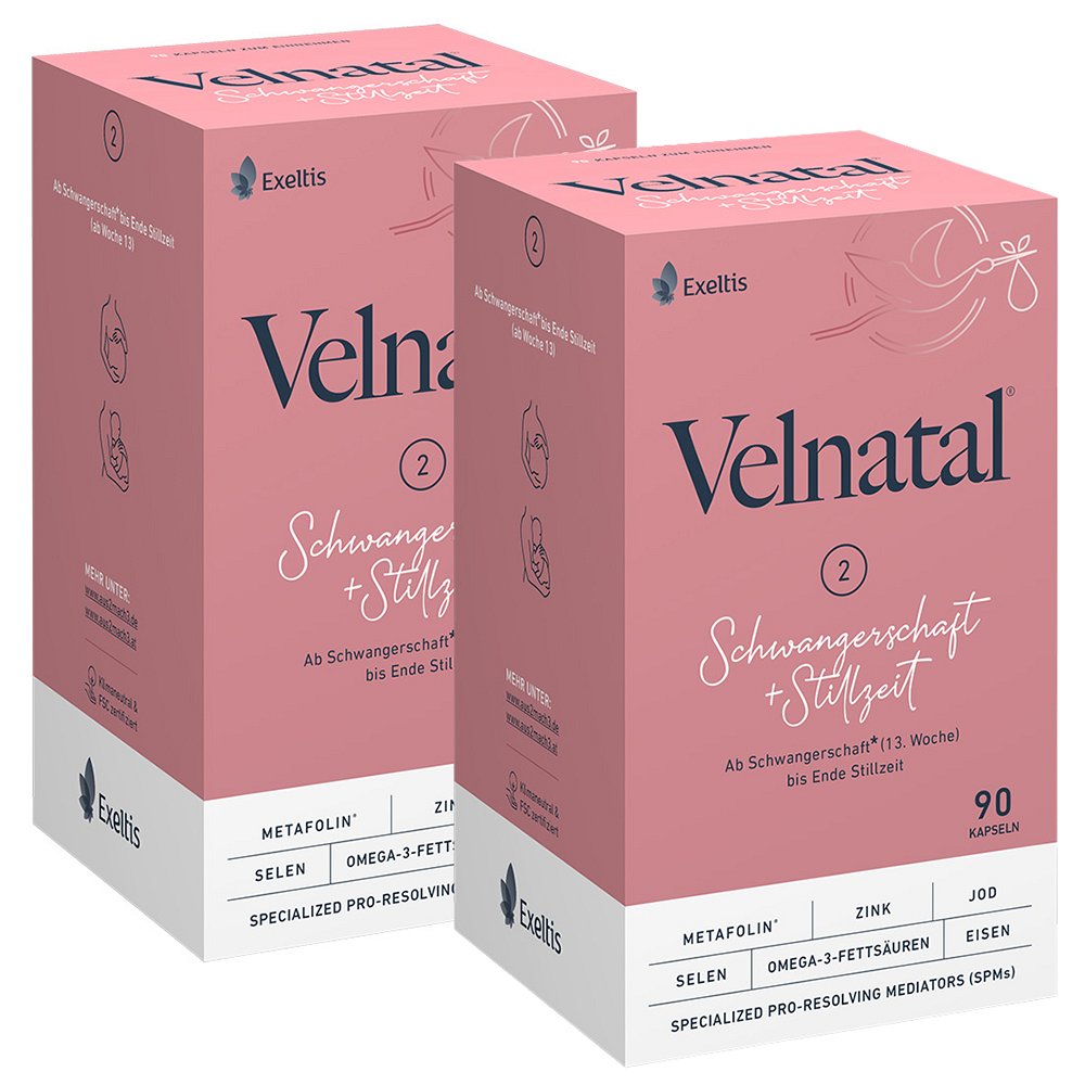 VELNATAL SCHWANGERSCH+STIL - DOPPELPACK - 2X90Stk - Familienplanung