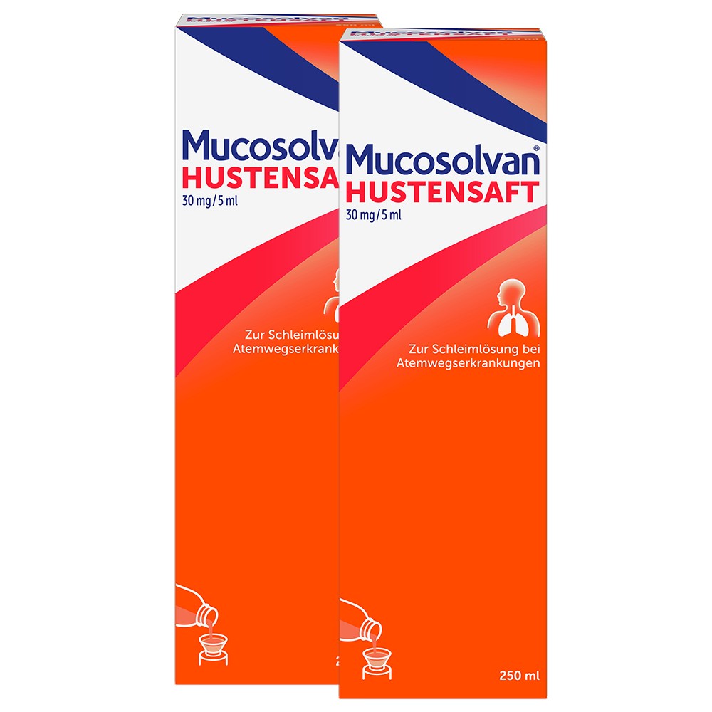 MUCOSOLVAN ERWACHSENE SAFT 2X250ML - 2X250ml - SET-Angebote