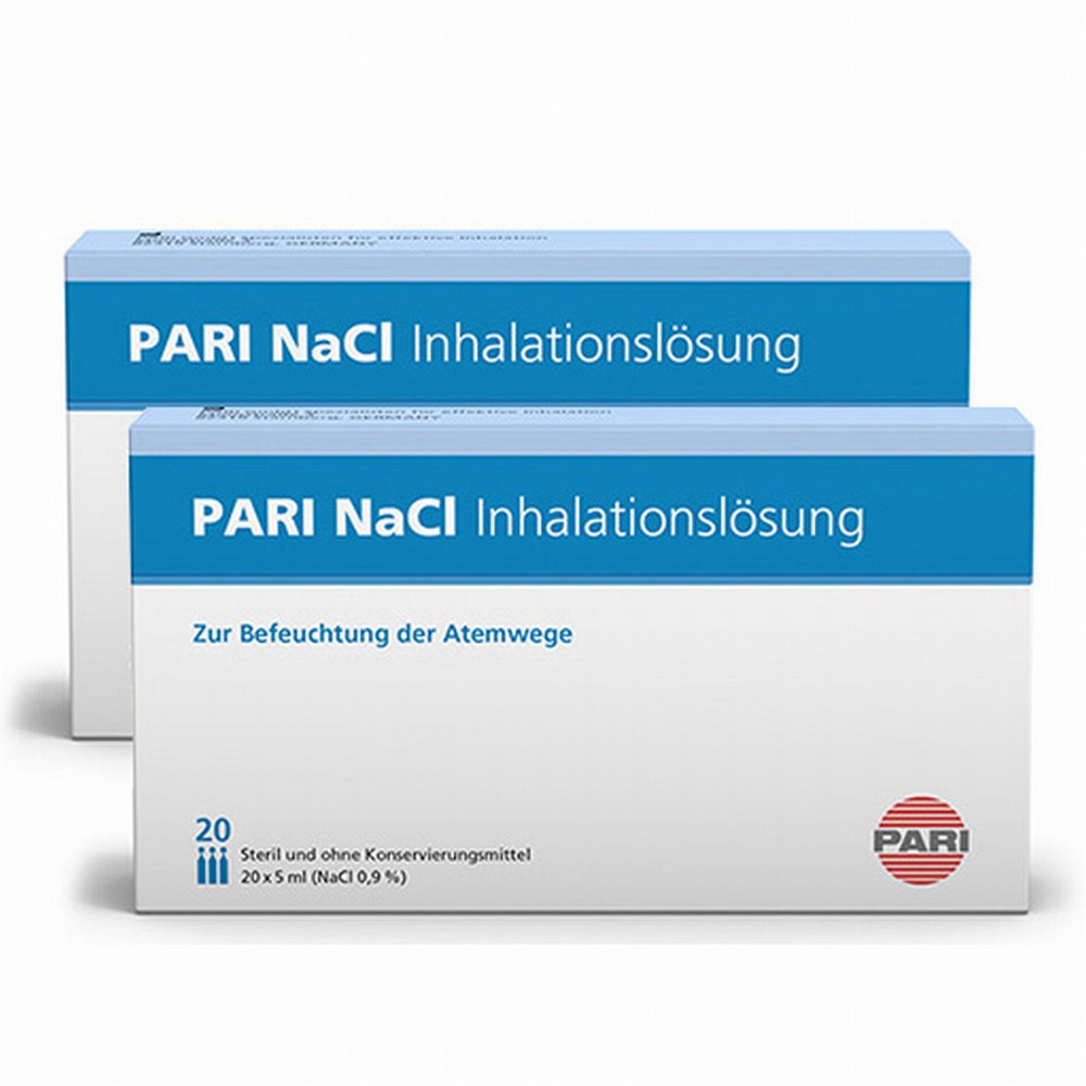 PARI NACL INHALATIONSLSG - DOPPELPACK - 40X5ml - Unsere Setangebote