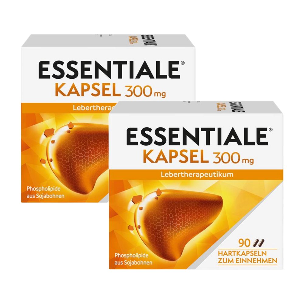 ESSENTIALE Kapsel 300mg DOPPELPACK - 2X90Stk - Unsere Setangebote