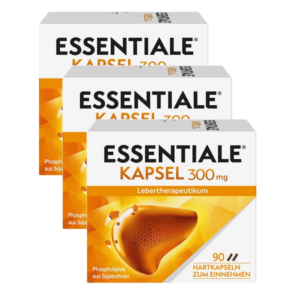 ESSENTIALE KAPSEL 300MG DREIERPACK - 3X90Stk - Unsere Setangebote