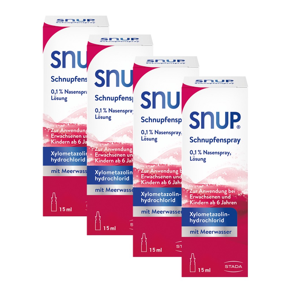 SNUP SCHNUPFENSPRAY 0.1% - 4ER PACK - 4X15ml - SET-Angebote