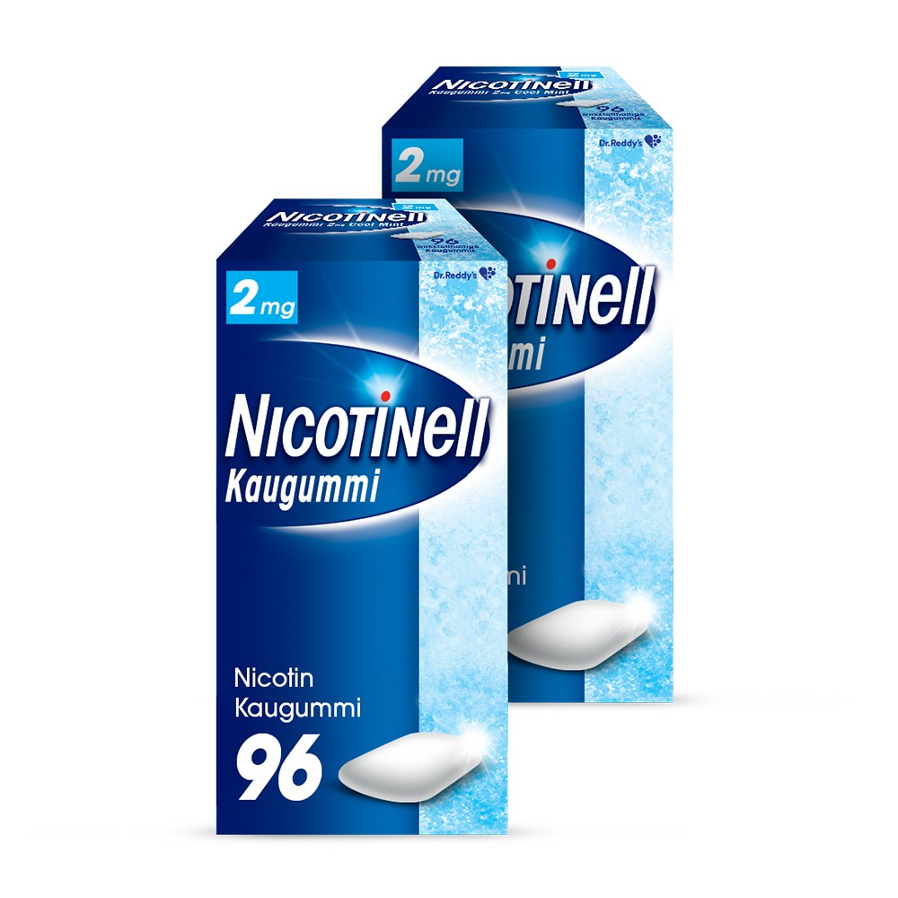 NICOTINELL COOL MINT 2MG DOPPELPACK - 2X96Stk - Unsere Setangebote