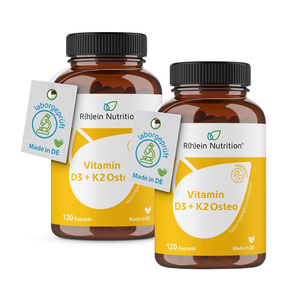 VITAMIN D3 2000 IE+V K2 80 DOPPELPACK - 2X120Stk - SET-Angebote