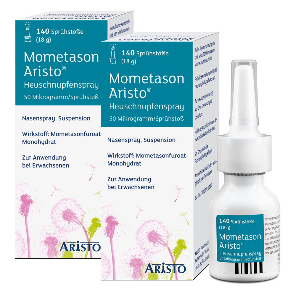 MOMETASON ARISTO 50UG/SP DOPPELPACK - 2X18g - Unsere Setangebote