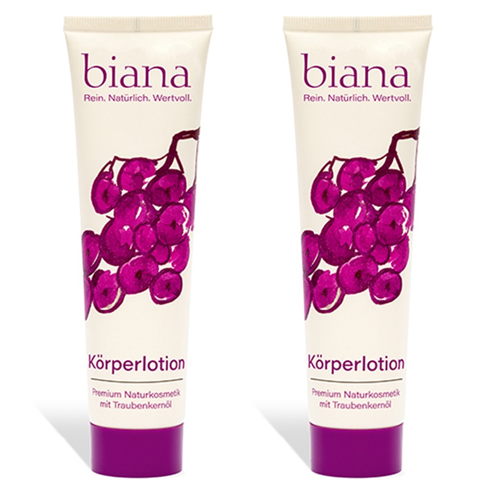 BIANA KOERPERLOTION DOPPELPACK - 2X100ml - SONDERANGEBOTE