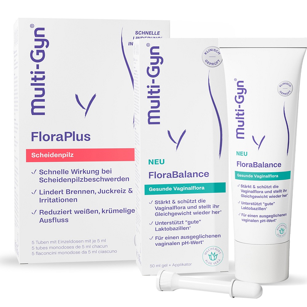 MULTI-GYN FLORAPLUS + FLORABALANCE - 1Stk - SET-Angebote