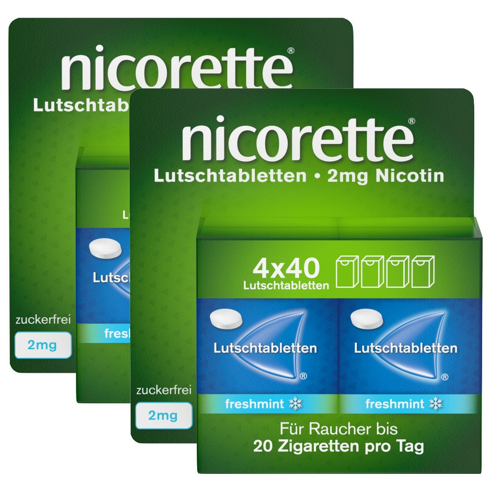 NICORETTE FRESHM 2MG GEPRE DOPPELPACK - 2X160Stk