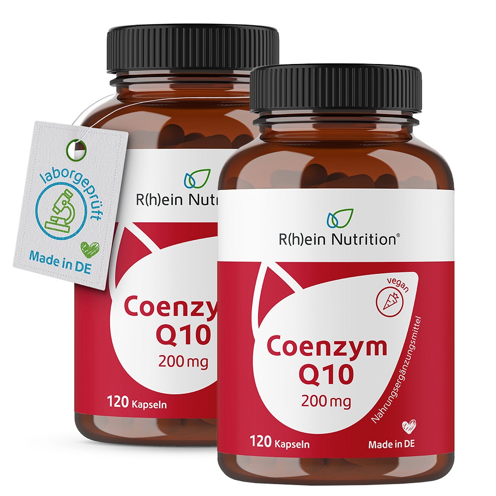 COENZYM Q10 200MG VEGAN DOPPELPACK - 2X120Stk