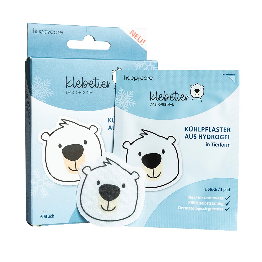 KLEBETIER KUEHLPFL HYDRO EISBÄR - 6Stk