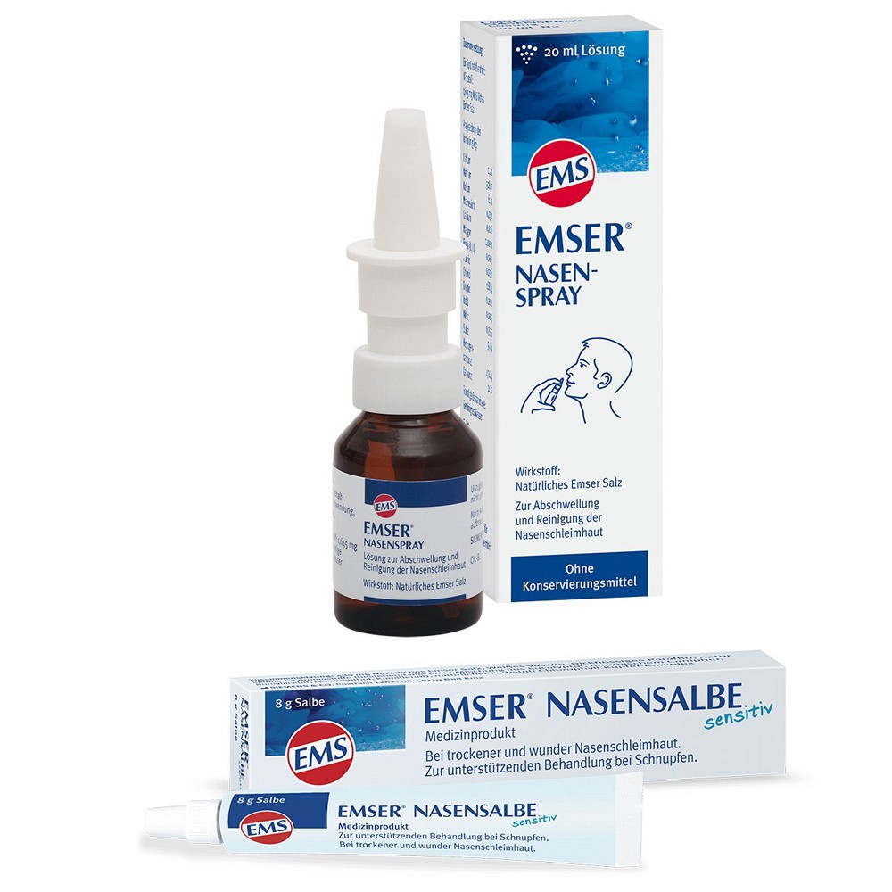 EMSER NASENSPRAY + EMSER NASENSALBE SENSITIV - 1Stk