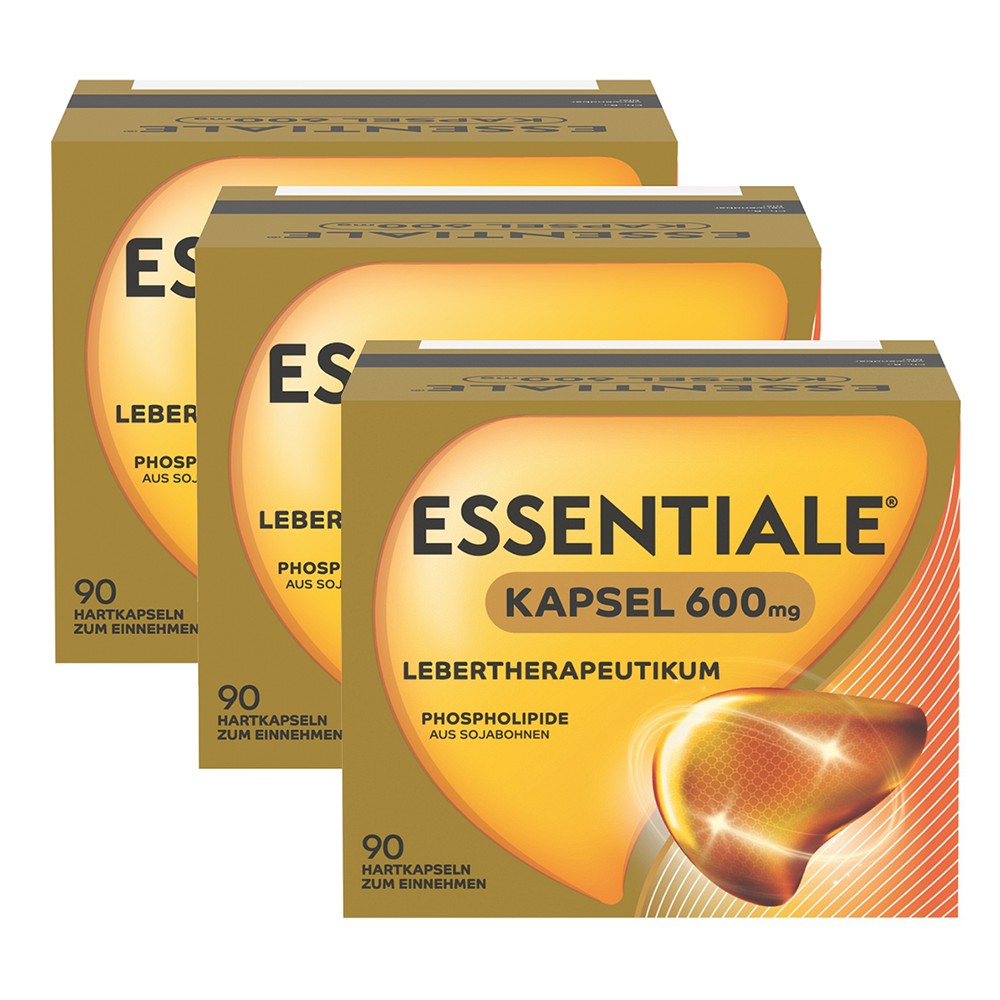 ESSENTIALE KAPSEL 600MG 3ER PACK - 3X90Stk
