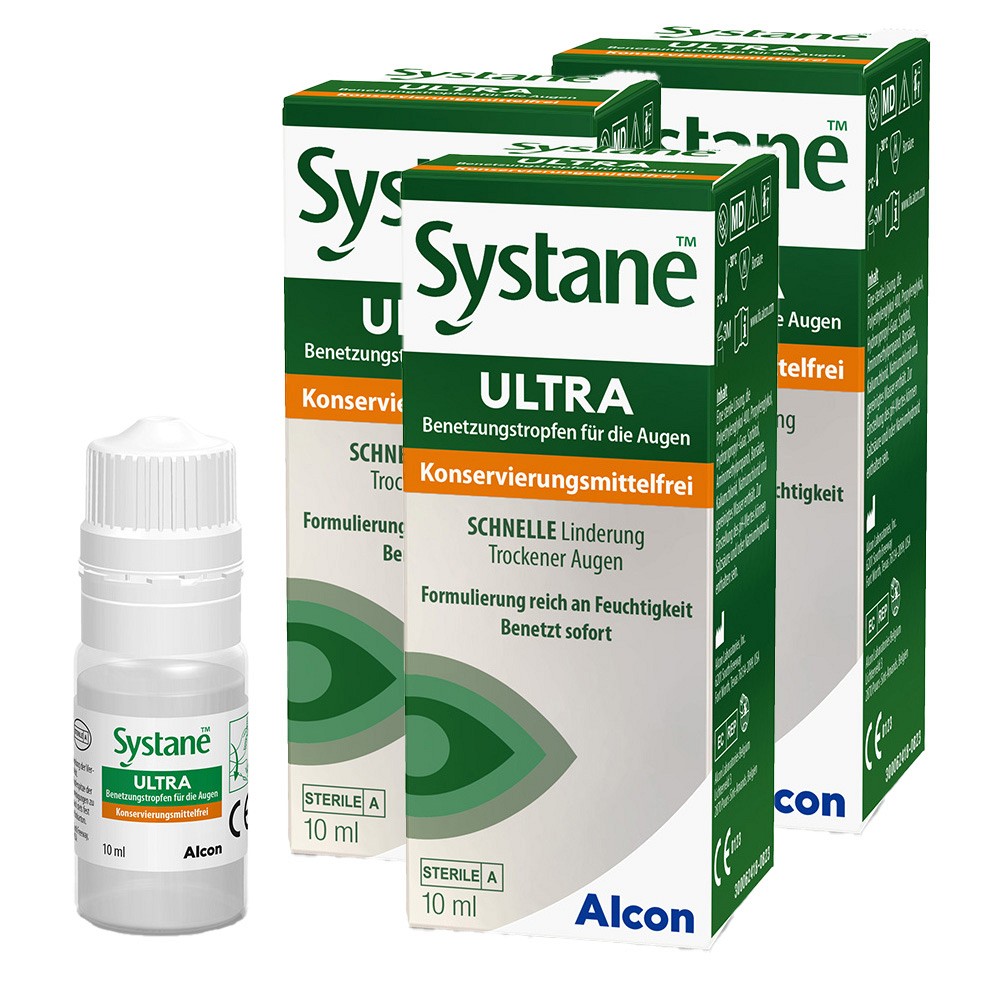 SYSTANE ULTRA BENETZ O KON 3ER PACK - 3X10ml