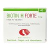 BIOTIN H forte 10 mg Tabletten - 40Stk - Haut, Haare & Nägel