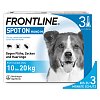 FRONTLINE Spot on H 20 Lösung f.Hunde - 3Stk - Tiergesundheit