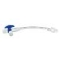 DISCOFIX Dreiwegehahn blau m.10 cm Schlauch - 1Stk