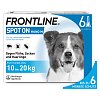 FRONTLINE Spot on H 20 Lösung f.Hunde - 6Stk - Hunde