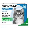 FRONTLINE Spot on K Lösung f.Katzen - 6Stk - Haut & Fell